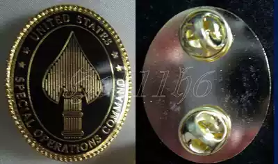 (Replica) US Special Forces Command Service Chapter (Spades a) (shirt size)