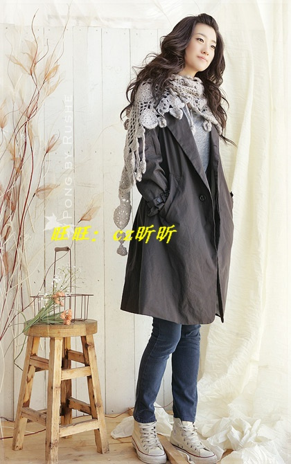 Autumn Winter Mori Female Sen Department Handwoven Crochet Hook Flower Art Retro Flowers Scarves Warm Surrounding Neck