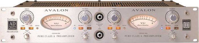 (total agent line goods) AVALON AD 2022 Double mono-channel All-A-class microphone signal amplifier