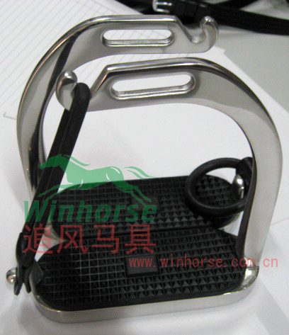 Wind Chasing Harness Equestrian Supplies Saddle Accessories Safety Stirrup Stainless Steel Safety Stirrup Saddle Foot Pedals