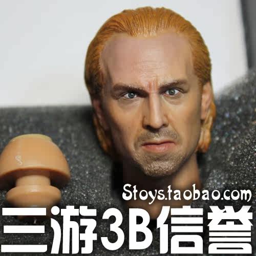 Wolfking WF003 1 6 Nicholas Cage Long Hair Sculpture Spot