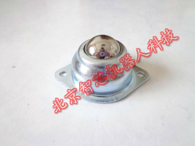 大钢球轮 牛眼脚轮玩具轮 金属滚珠万向轮 全向轮机器人小车配件