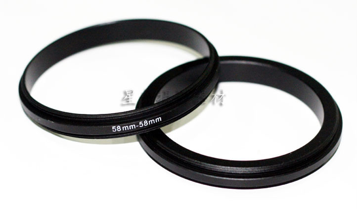 58mm-58mm Shuangyang Ring to shoot the micro-distance