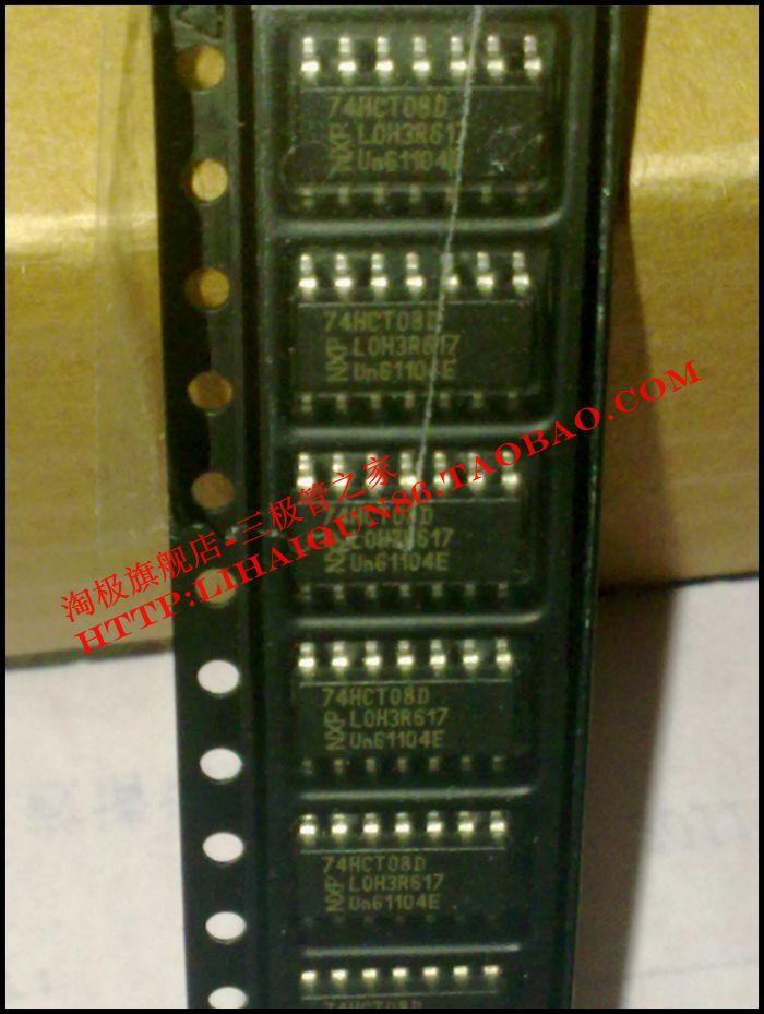 SN74HCT08D brand new red double crown red double crown~