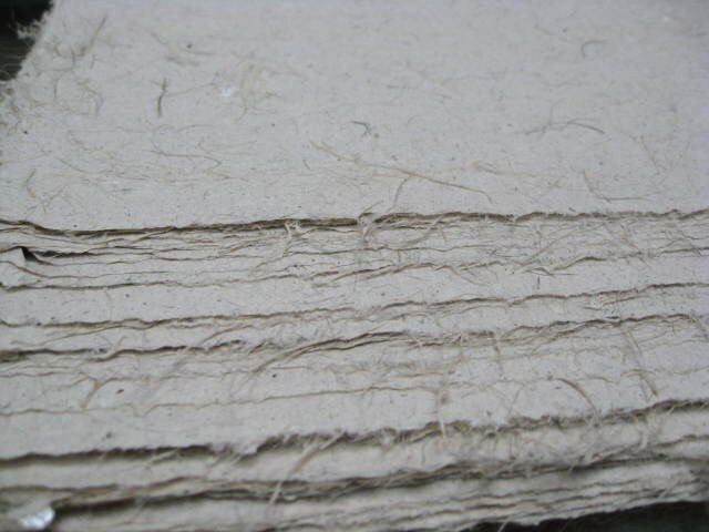 Wenfang Four Treasure] - Xuan Paper-Coarse Hemp Series-Four Feet of Hemp Paper-10 Post-mail