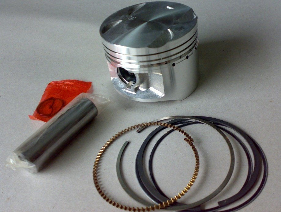 SEE GN250 Wangjiang 250 Piston assembly 72MM