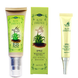 包邮CO.E韩伊skinbeauty芦荟胶原BB霜+眼霜 2件组合套装
