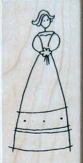 @Stampendous Wooden Stamp *stamp: L199