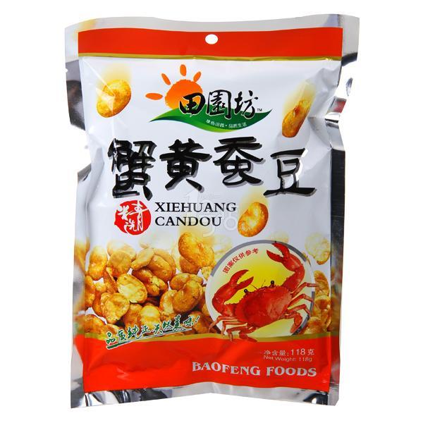 田园坊 蟹黄蚕豆118g/袋