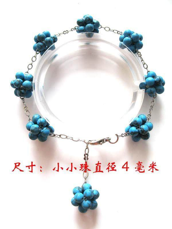 Diamond Credibility Natural Blue Pine Stone Crystal Florist Handmade Price Cut Sale Limited 1 piece