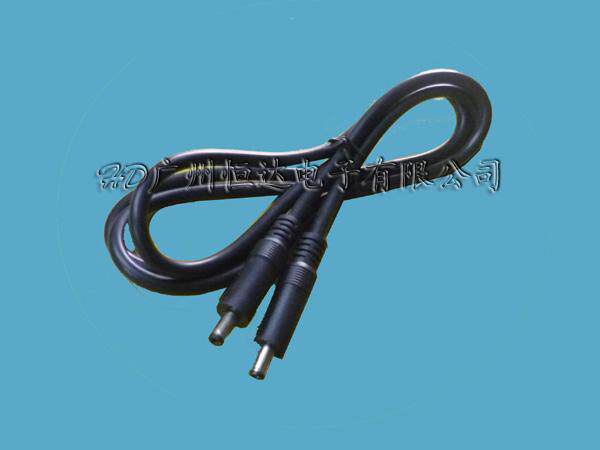 Factory direct sales 1 square 5 5*2 1DC double male line UL1185 18AWG certification DC line
