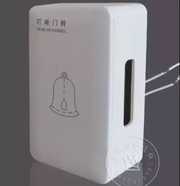 Dingdong doorbell Original sound wired mechanical Dingdong doorbell AC hotel electric bell 220V