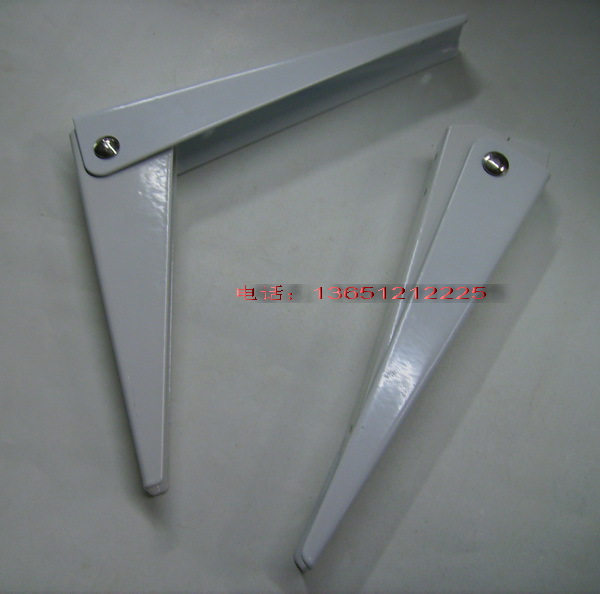 Triangular folding bracket Triangular bracket, thickened tripod Bookshelf Partition holder each (35 cm)