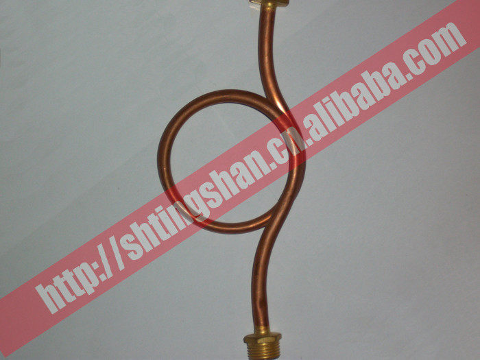 Copper Pressure Meter Buffer Tube 4 Extras Wire M20X1 5 Inner Silk Pressure Meter Bend