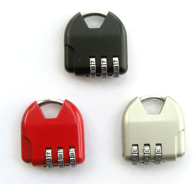 ZIPPER LOCK COLORFUL METAL CODE LOCK FOR THE ZIPPER LOCK
