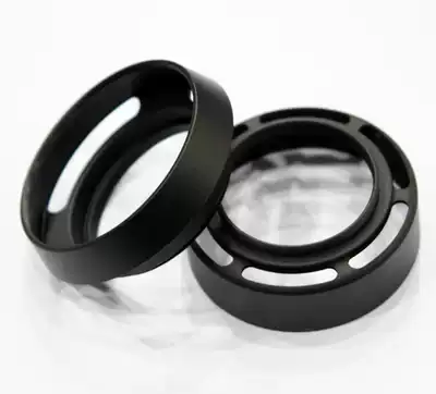 39mm hollow inclined outer mouth metal hood to send outer cover
