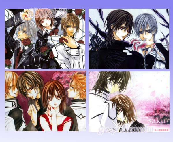 Vampire Knight Pillow Cone Born Zero Nine Lanshu DIY Custom Birthday Gift Square Pillow Double Sides