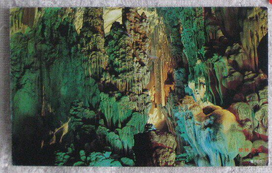 Cave Falls Postcard Postcard Collection : Cave and Mark