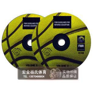Chinese version of FIBA DVD 3 basketball referee guide learning CD-ROM (06 World Championship case)