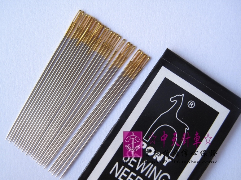 Import PONY Hand Needle Gold Tail Hand Stitch Hand-stitched Needle Gold Stitch Stitch Stitch Stitch Sewing Stitch-Taobao