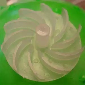 Zhuoneng hot air gun accessories hot air gun fan blade 10 wing silent fan blade plastic welding gun baking gun fan blade