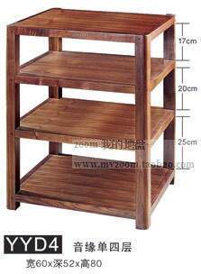 Jazz Rack Sound Single 4 - layer Sound - wood Equipment Frame Enhancement
