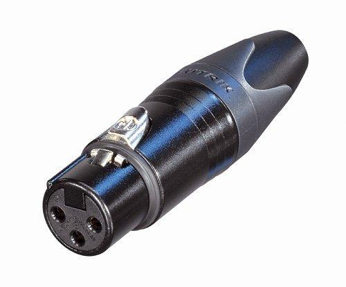 Swiss NEUTRIK NC3FXX-B XLR balanced plug Caron plug (female)