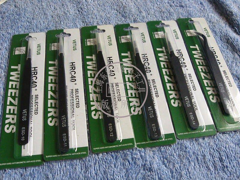 Low-priced supply of VETUS anti-static tweezers ESD series