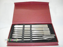 Rush drill to sell Yangzhou teprolific Yangzhou Three knife pedicure knives 7 pieces of a set of repairs to the economy practical ()