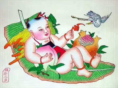 Yangliuqing New Year's painting 