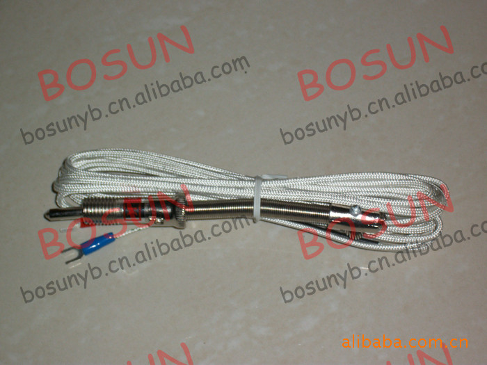 WRET-01 E-type K-type spring thermocouple shielding spring thermocouple for WRET-01 5-meter long injection molding machine