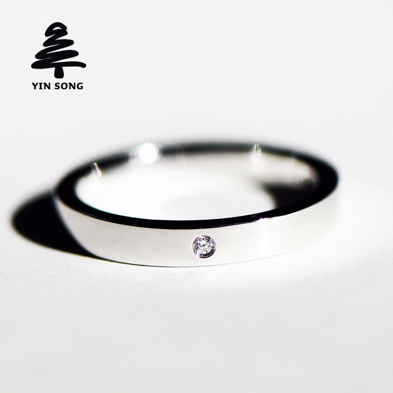 Bague mixte PIN ARGENTE en Argenterie - Ref 3087300 Image 1