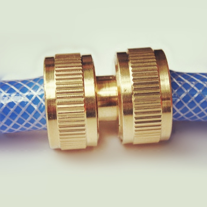 Water tube extended joint full copper extended hose joint repair joint 4 - point water pipe extended conversion head
