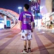THE ONE Guo Chao Bản gốc Graffiti Áo thun ngắn tay nam và nữ Tide Thương hiệu áo thun nửa tay Xu hướng áo phông Hip Hop Hiphop
