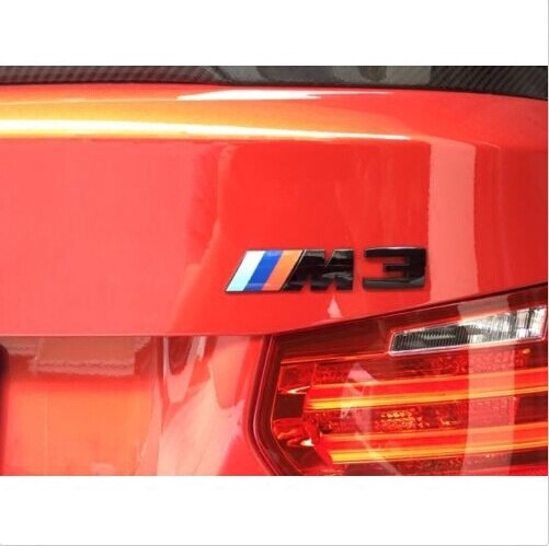 BMW BMW Original Tail Mark F80 M3 F82 F83 M4 Racing Limited Edition Black Tail Mark