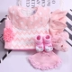 Mùa xuân và mùa thu Sơ sinh Hộp quà cho bé cộng với mùa hè ấm áp cho bé Áo dài tay Ha Dress Princess Full Moon Trăm ngày Jumpsuit đồ cho bé sơ sinh Bộ quà tặng em bé