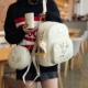 Ba lô nữ phiên bản Hàn Quốc 2018 mới thủy triều ít nữ thêu ba lô thời trang hoang dã nhỏ tươi đại học túi gió