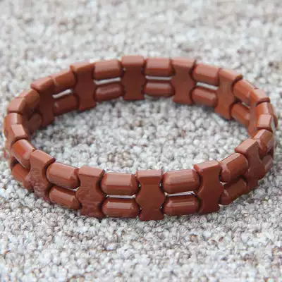 Germanium stone Tomalin Energy Stone Bracelet Beads Health Tourmaline negative ion bracelet Wrist magnetic therapy Ochre necklace