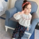 Áo trẻ em mùa thu 2018 mới cho bé gái áo sơ mi dài tay bé sơ mi bé búp bê 1-2-3-4 tuổi 0 áo sơ mi trẻ em giá tốt Áo sơ mi