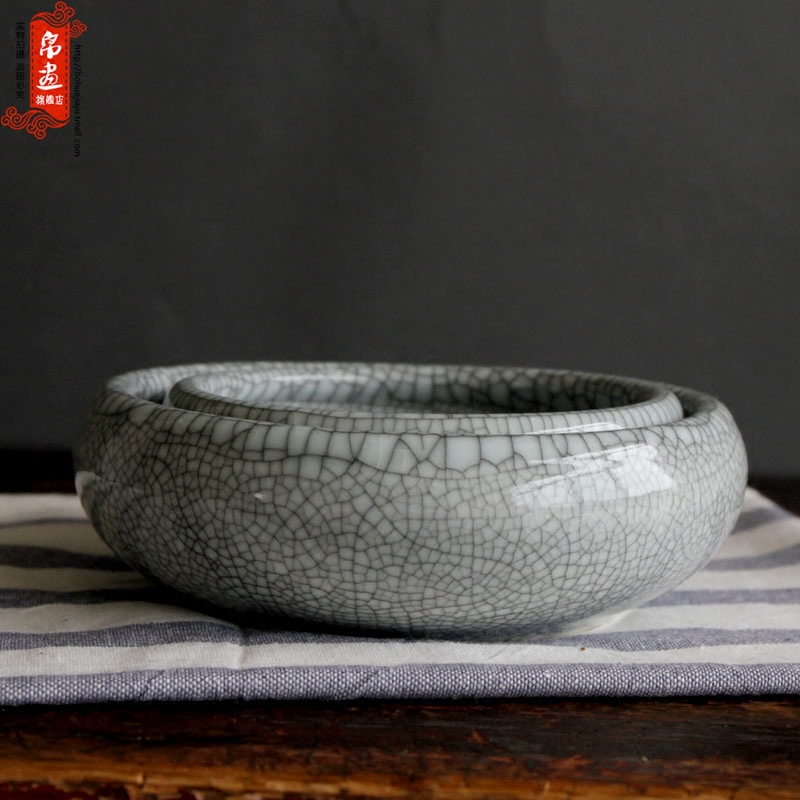 Jingdezhen ceramics porch is the key to the receive furnishing articles start of new Chinese style writing brush washer tea table sitting room aquarium ashtray