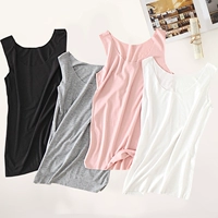 Mùa hè của phụ nữ mỏng phần băng lụa thể thao chạm đáy áo liền mạch vest đơn mảnh không tay hình trái tim một mảnh đồ lót