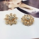 Dễ thương nhỏ trâm cài pin trâm phiên bản Hàn Quốc của thời trang rhinestone kim cương nữ khăn quàng lụa lụa khóa trang sức phụ kiện - Trâm cài