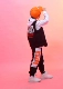Sảnh khiêu vũ màu đen cam ít trẻ em đường phố nhảy hip hop quần hiphop chùm chân quần cotton trang phục Jazz thủy triều