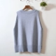 Áo vest nữ dệt kim 2018 xuân mới phiên bản Hàn Quốc lỏng lẻo phía trước ngắn dài màu rắn không tay vest vest vest