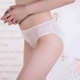 Cao cấp lụa tơ tằm nữ không có dấu vết lụa tự nhiên eo thấp tóm tắt phần mỏng lụa tơ tằm