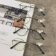 Phiên bản tiếng Hàn của gương phẳng giải trí nam và nữ kính gió đại học Khung kính retro có thể được trang bị kính cận khung đầy đủ - Kính khung