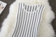 2018 mới mùa xuân và mùa thu của phụ nữ Hàn Quốc phiên bản của không tay sọc slim knit dress một từ váy mùa thu và mùa đông váy