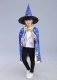 Halloween trang phục quần áo trẻ em trình diễn trang phục cosplay phù thủy mũ năm sao mũ