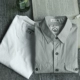 Áo sơ mi quân đội nam dài tay áo quân đội màu xanh lá cây cotton thanh niên dụng cụ kinh doanh giản dị áo mỏng inch quần áo - Cực lớn quần áo nam đẹp Cực lớn