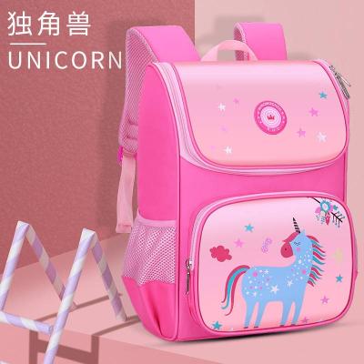 cô gái schoolbag Hàn Quốc phiên bản 1-3-4-5-6 chàng trai lớp mẫu giáo schoolbag ròng cô gái đỏ túi vai cô gái.